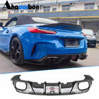 BMW Z4 (G29) 2018– Achterbumper diffuser (voor M-Sport, carbon) foto 1