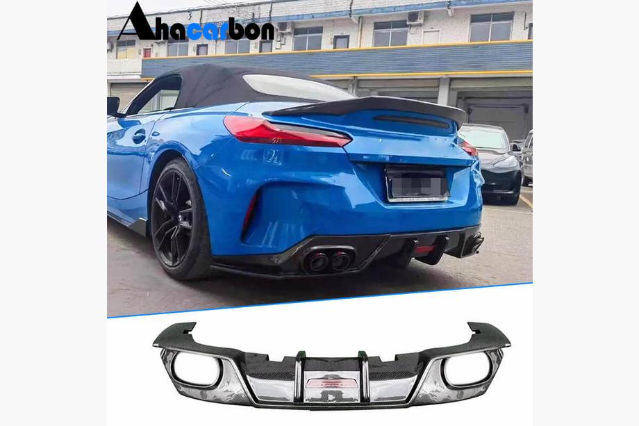 BMW Z4 (G29) 2018– Achterbumper diffuser (voor M-Sport, carbon) Image