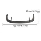 BMW X3 G01 2018– Achterruitspoiler carbon (F97) foto 3