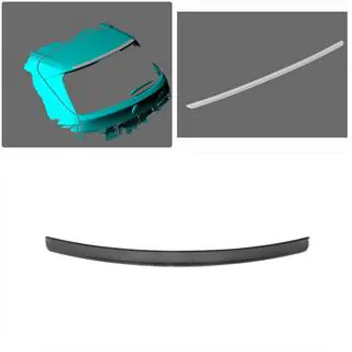 Spoiler V1 (carbon) foto 2