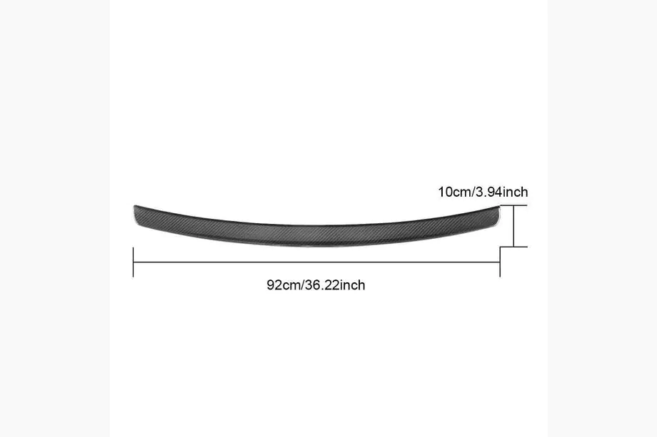 BMW X5 F15 2013–2018 Spoiler V1 (carbon) Foto 6
