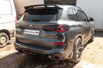 BMW X5 G05 2019–2026 Achterruitspoiler V3 (Echt carbon) foto 10