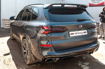 BMW X5 G05 2019–2026 Achterruitspoiler V3 (Echt carbon) foto 11
