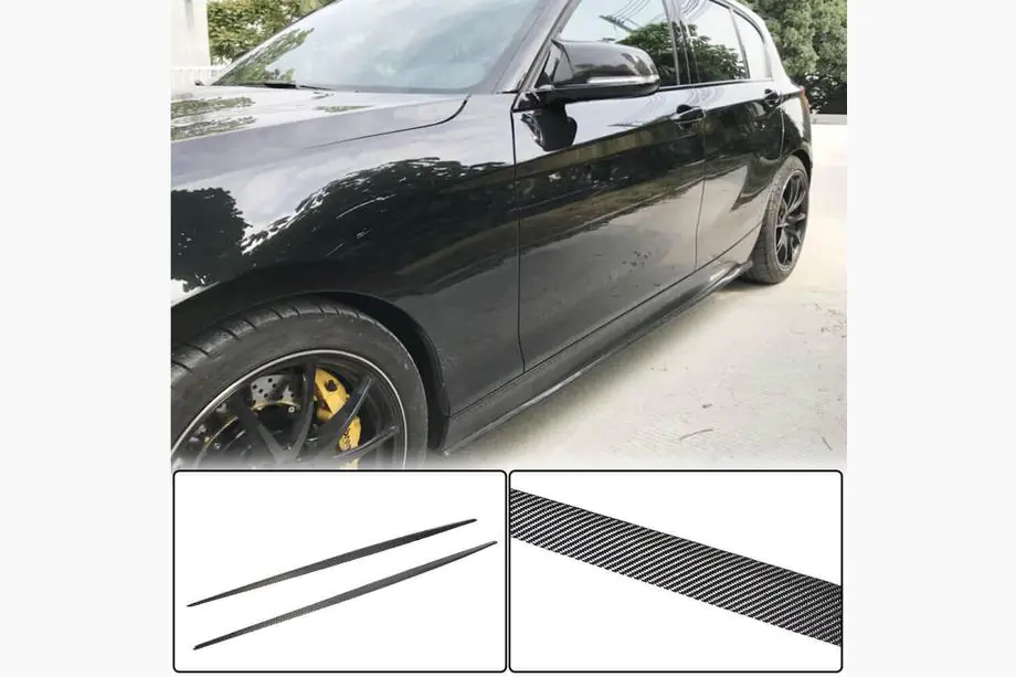 BMW 1 Serie F20/F21 2011–2019 Sideskirts (voor M-Sport 2015-2019, carbon) Image