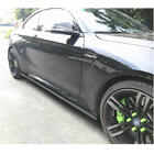 BMW 2-serie F22/F23 2014–2021 Side skirt extensions V2 (voor F87, carbon) foto 3