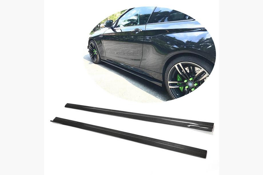 BMW 2-serie F22/F23 2014–2021 Carbon V2 dorpellijsten (voor M-Competition) Foto 2