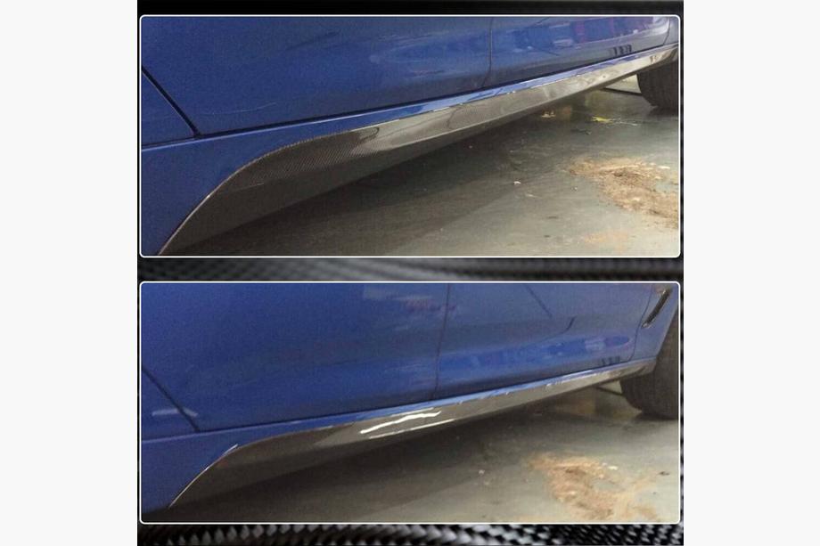 BMW 3-serie F34 2013–2020 Dorpelpanelen (voor M-Sport, carbon) Foto 3