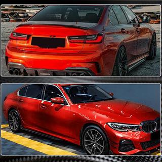 Dorpelextensions V3 (voor G20 M-Sport, carbon) BMW 3 Serie G20/G21 2018– foto 3