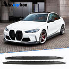 BMW 3 Serie G20/G21 2018– Side skirt extensions V5 (voor G80, carbon) foto 1