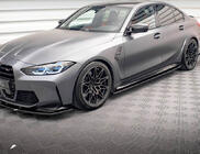 BMW 3 Serie G20/G21 2018– Side skirt extensions V5 (voor G80, carbon) foto 4