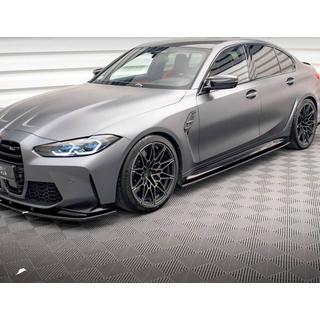 Side skirt extensions V5 (voor G80, carbon) BMW 3 Serie G20/G21 2018– foto 4