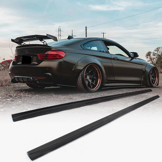 Sideskirt extensions V2 (voor F32/F33 M-Sport, carbon) BMW 4 Serie F32/F33/F36 2012–2020 foto 1