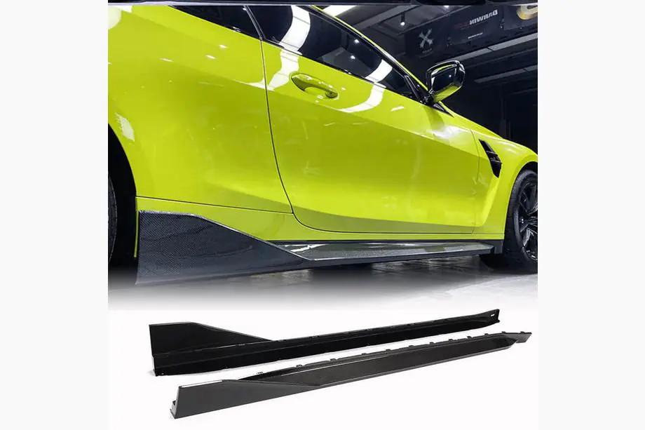 BMW 4-serie G22/23/26 2020– Sideskirts V1 (voor G82/G83, carbon) Image