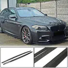 BMW 5 Serie F10/F11 2010–2016 Sideskirt extensions (voor M-Sport/M5 sideskirts, carbon) foto 1