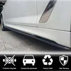 BMW 5 Serie F10/F11 2010–2016 Sideskirt extensions (voor M-Sport/M5 sideskirts, carbon) foto 3