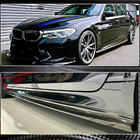 BMW 5 Serie G30/G31 2017–2023 Sideskirt extensions V2 (voor M-Sport/M5, carbon) foto 4