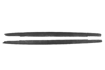 BMW 5 Serie G30/G31 2017–2023 Sideskirt extensions V2 (voor M-Sport/M5, carbon) foto 12