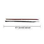 BMW 5/i5 Serie G60/G60E/G61 2023– Dorpelpanelen (voor M-Sport, carbon) foto 6