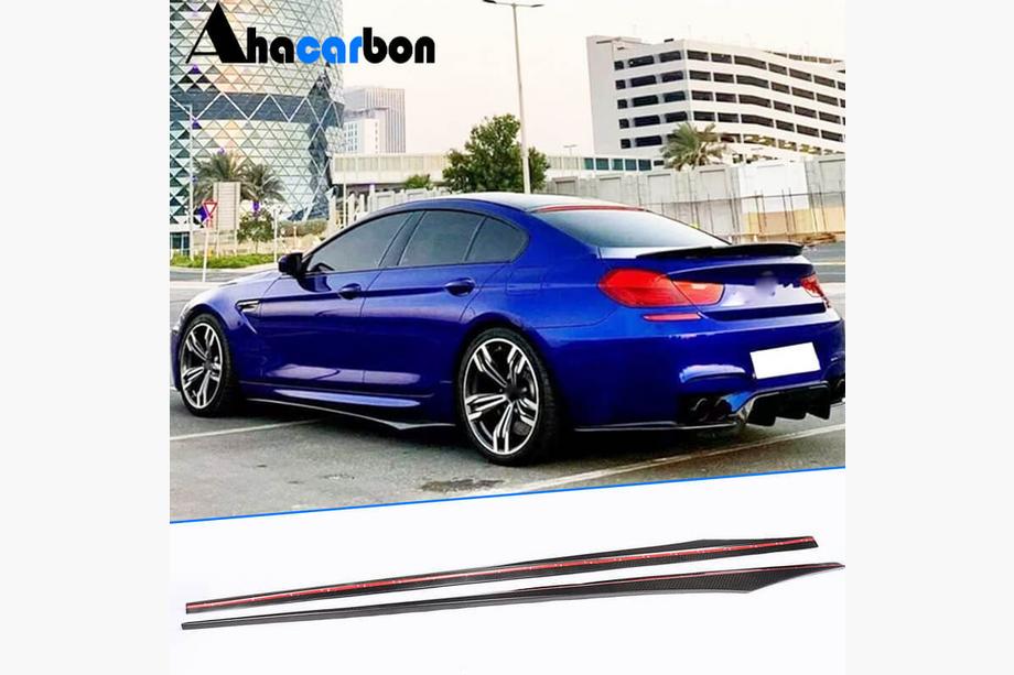 BMW 6-serie F12/F13/F06 2011–2018 Dorpelverbreders V1 (voor F06 M-Sport, carbon) Image