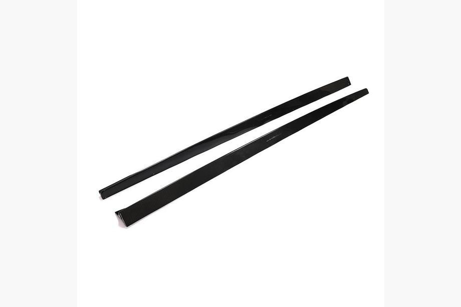 BMW 8-serie G14/G15/G16 2018– Side skirt extensions V1 (voor G16 M-Sport/F93 M8, carbon) Foto 8