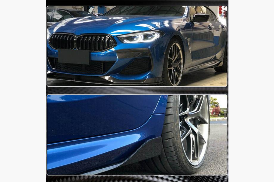 BMW 8-serie G14/G15/G16 2018– Sideskirts V2 (voor G16 M-Sport/F93 M8, carbon) Foto 5