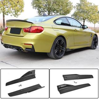 V4 sideskirt splitters (voor F82/F83, carbon) BMW 4 Serie F32/F33/F36 2012–2020 foto 1