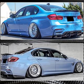 Sideskirt extensies V2 (voor M3 sideskirts, carbon) BMW 3 Serie F30/F31 2012–2019 foto 3