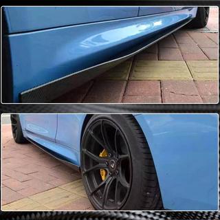 Side skirt extensions V1 (voor F82/F83, carbon) BMW 4 Serie F32/F33/F36 2012–2020 foto 3