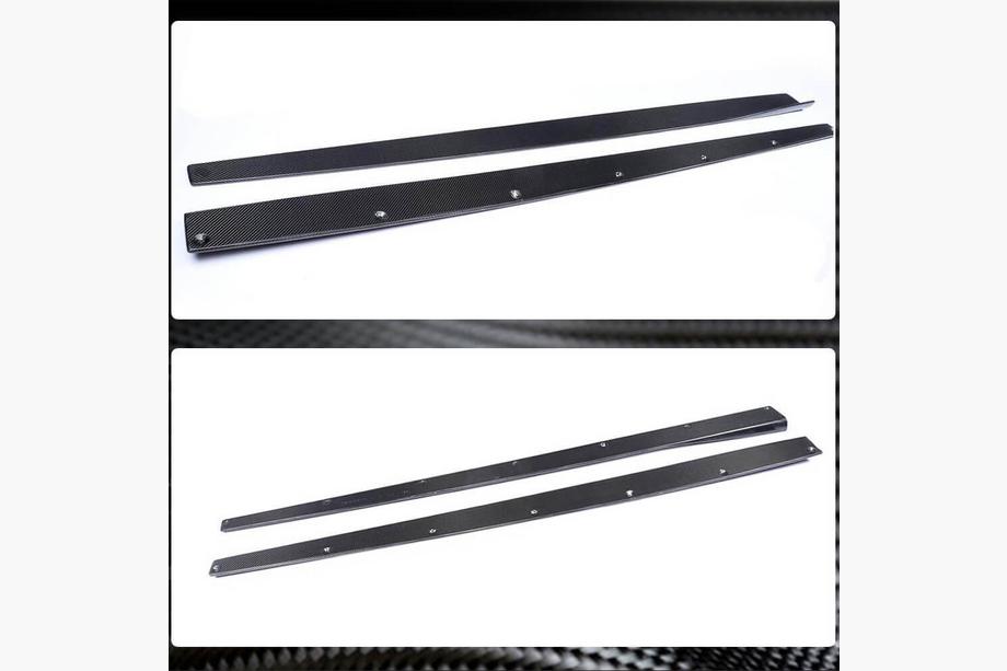 BMW 4 Serie F32/F33/F36 2012–2020 Side skirt extensions V1 (voor F82/F83, carbon) Foto 4