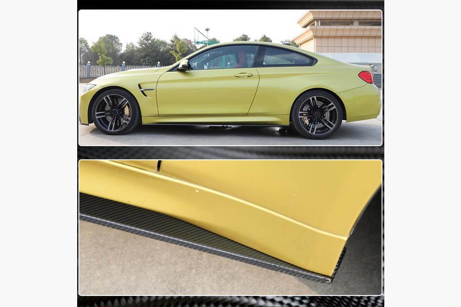 BMW 4 Serie F32/F33/F36 2012–2020 Sideskirts FRP V7 (voor F82) Foto 4