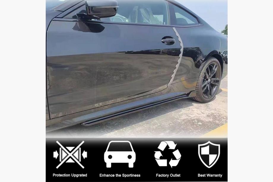BMW 4-serie G22/23/26 2020– V3 side skirts (voor G22/G23 M-Sport, carbon) Foto 2