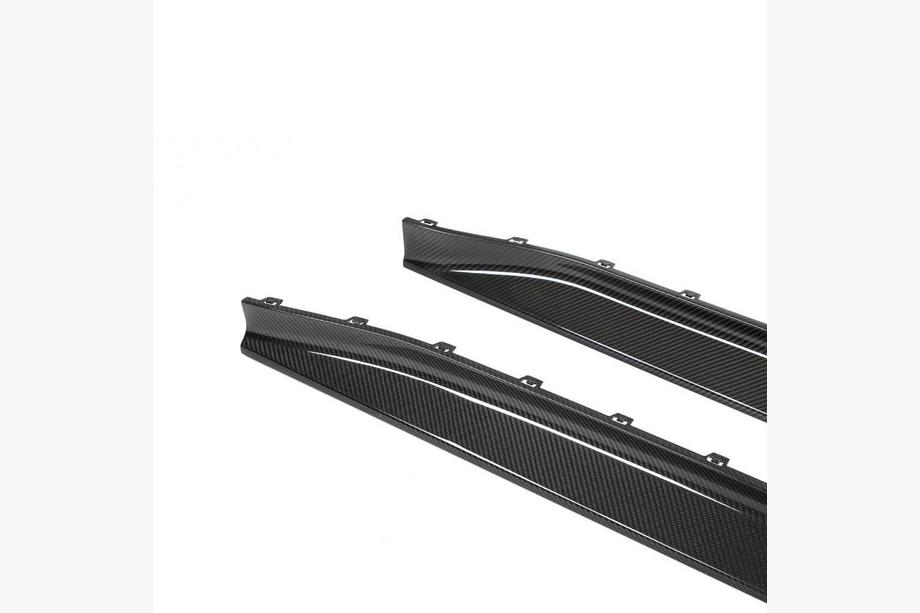 BMW 3 Serie G20/G21 2018– Sideskirts V1 (voor G80, carbon) Foto 8