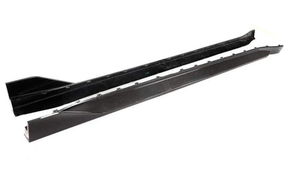 BMW 3 Serie G20/G21 2018– Dorpelpanelen V2 (voor G80, carbon) Foto 6