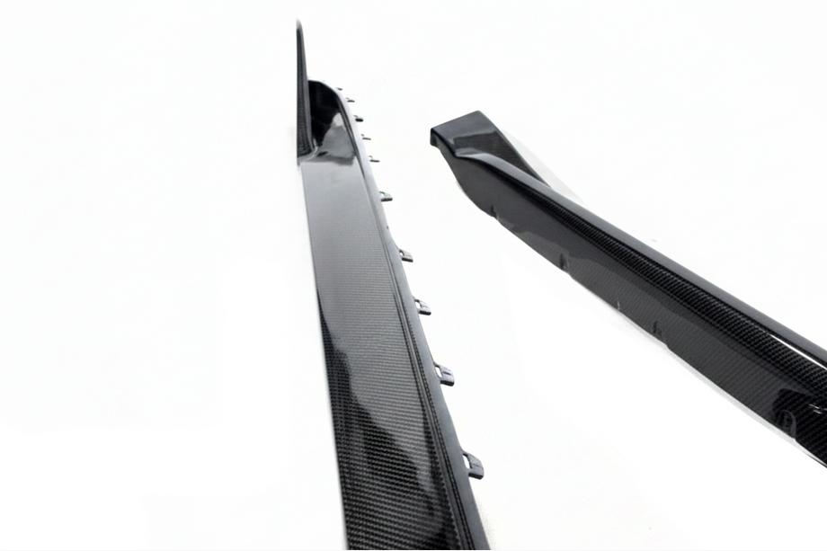 BMW 3 Serie G20/G21 2018– Dorpelpanelen V2 (voor G80, carbon) Foto 16