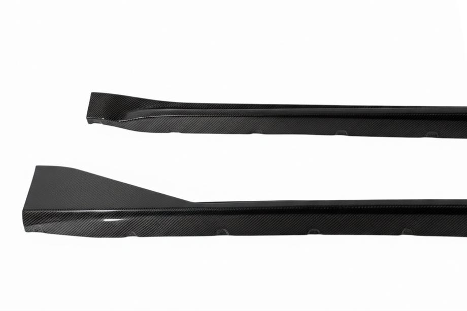 BMW 3 Serie G20/G21 2018– Dorpelpanelen V2 (voor G80, carbon) Foto 5