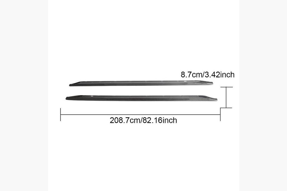 BMW 3 Serie G20/G21 2018– V3 side skirts (voor G80, carbon) Foto 3
