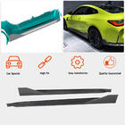 BMW 4-serie G22/23/26 2020– Sideskirt extensions V2 (voor G82/G83, carbon) foto 2