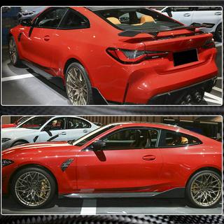 Sideskirt extensions V2 (voor G82/G83, carbon) BMW 4-serie G22/23/26 2020– foto 4