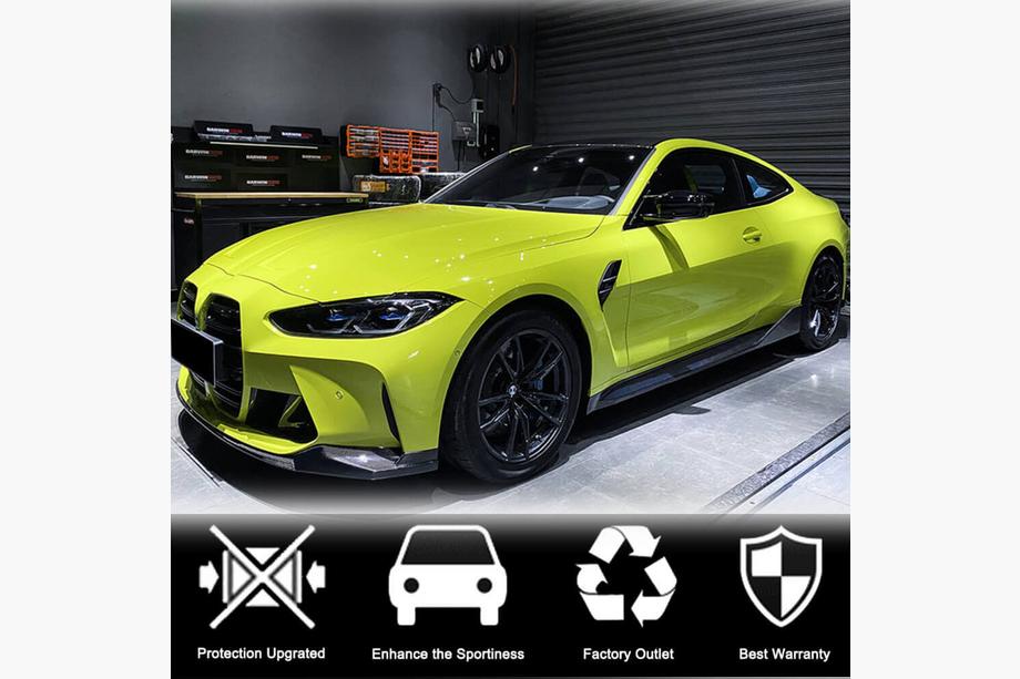 BMW 4-serie G22/23/26 2020– Dorpelcovers Dry Carbon V2 (voor G82/G83) Foto 3