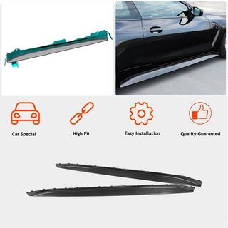 V4 side skirt extensions (voor G82/G83, carbon) BMW 4-serie G22/23/26 2020– foto 2