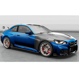 Side skirt extensions V1 (voor G87, carbon) BMW 2 Serie G42 2021– foto 4