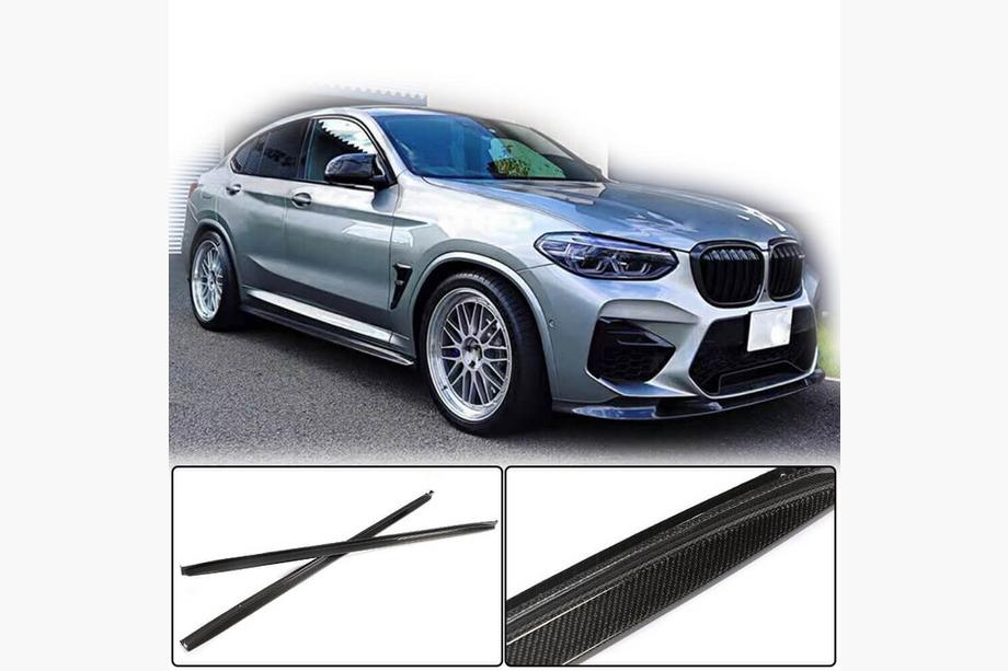 BMW X3 G01 2018– Dorpelbeschermers Carbon V2 (voor F97/G01 M-Sport 2019-2021) Foto 2