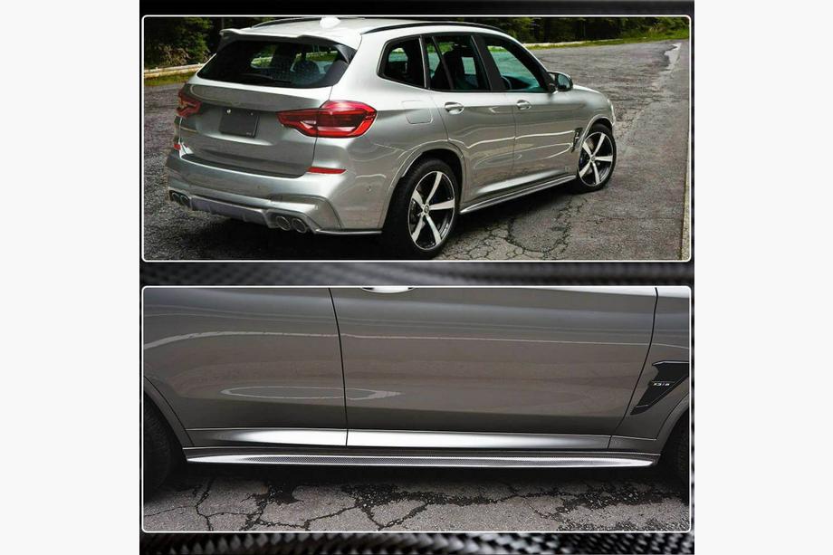 BMW X3 G01 2018– Dorpelbeschermers Carbon V2 (voor F97/G01 M-Sport 2019-2021) Foto 5