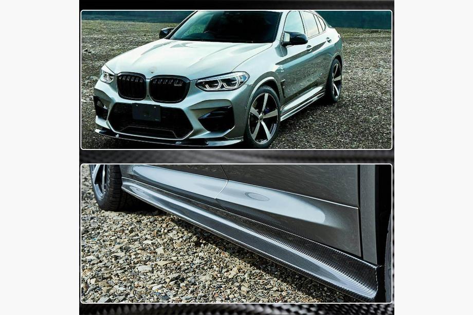 BMW X3 G01 2018– Dorpelbeschermers Carbon V2 (voor F97/G01 M-Sport 2019-2021) Foto 6