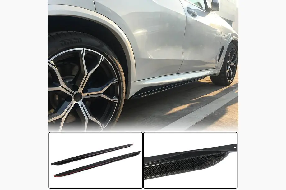 BMW X5 G05 2019–2026 Sideskirts Carbon V1 (Echt carbon) Image