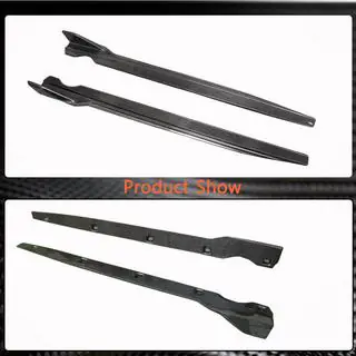 Sideskirts (2018-2022, Carbon) BMW X6 G06 2019–2027 foto 4