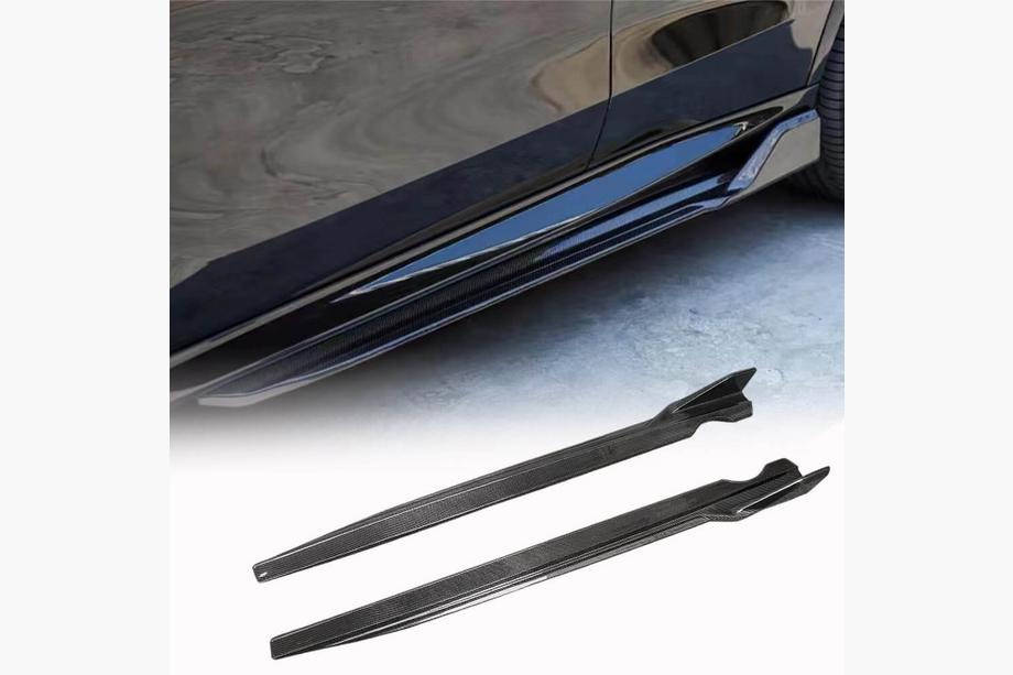 BMW X6 G06 2019–2027 Sideskirts (2018-2022, Carbon) Image