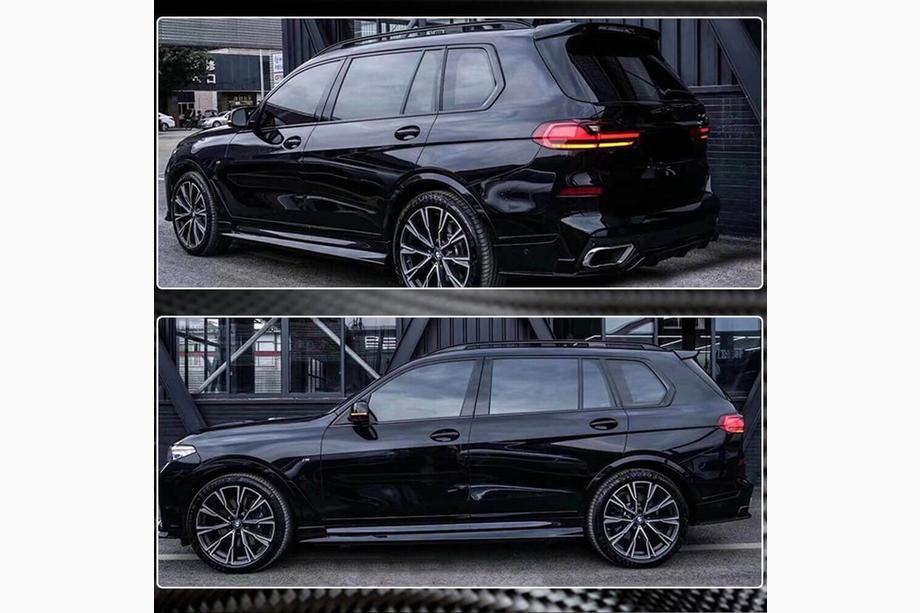BMW X7 G07 2019– Dorpelpanelen (voor M-Sport, carbon) Foto 10