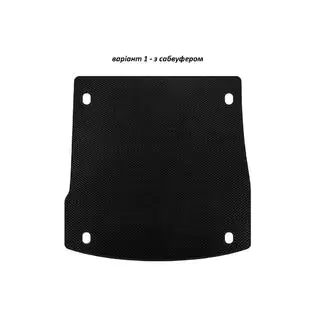 EVA V-1 kofferbakmat (met subwoofer, zwart)