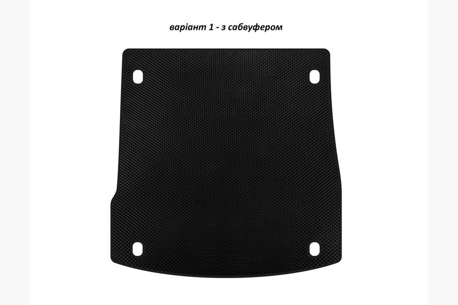 Alfa Romeo Stelvio 2016– EVA V-1 kofferbakmat (met subwoofer, zwart) Image